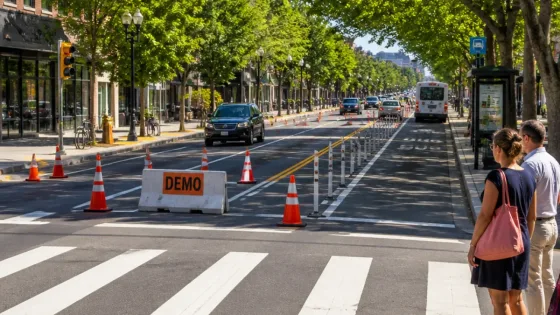 Portland moves forward with Forest Avenue redesign featuring fewer travel lanes, added bike lanes