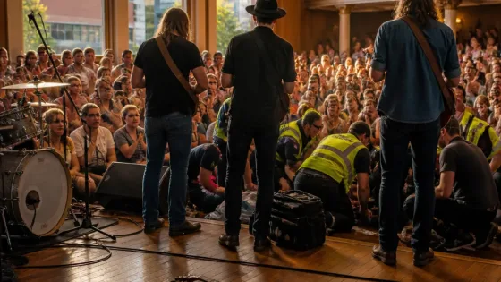 Ray LaMontagne Collapses at Ryman Amid Nashville Heat, Treated for Dehydration