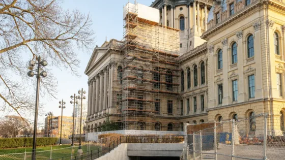 Renovation of Illinois Capitol’s north wing nears finish after multi-year delays