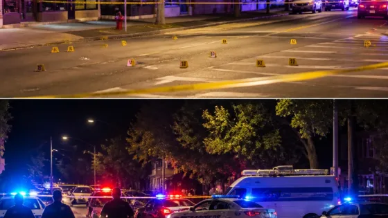 Rochester police investigate two scenes on east side; streets blocked, evidence markers seen