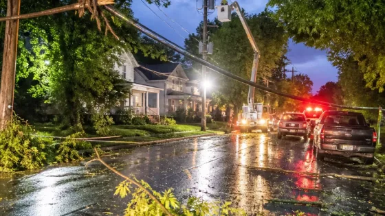 Severe storms cut power to about 35,000 customers across Kansas City metro