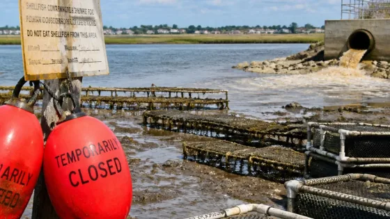 Sewage-linked closures threaten South Coast oyster farms, growers warn of steep losses