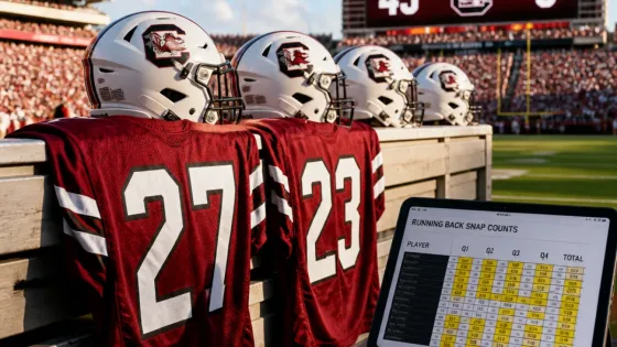South Carolina snap counts show Fuller, Clark leading backfield as Gamecocks improve to 2-0