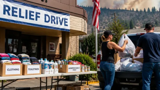 Spokane VFW Post mobilizes relief drive for Spokane Complex Fire survivors