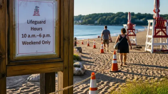 Stamford adjusts beach lifeguard schedule as summer winds down