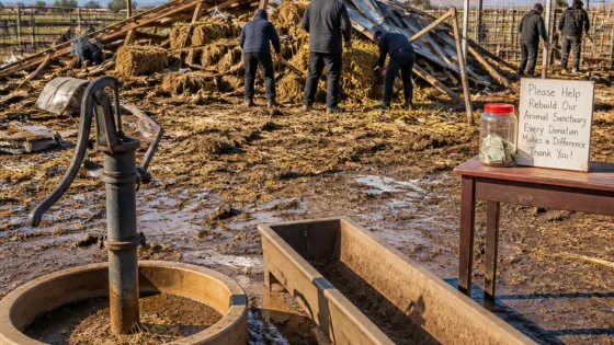 Surprise animal sanctuary reels after monsoon microburst; community raises funds