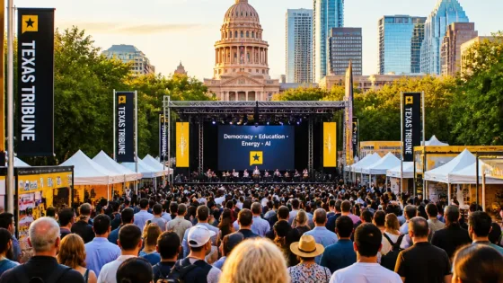 Texas Tribune Festival 2026 to Bring National Figures to Downtown Austin Sept. 24–26