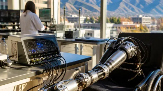 Utah-made thought-controlled bionic arm begins first home clinical trial with inaugural participant