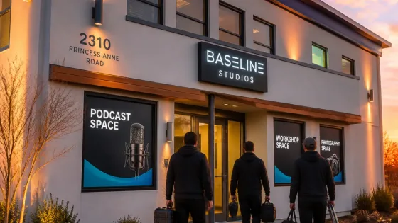 Virginia Beach content hub Baseline Studios opens new Princess Anne Road location