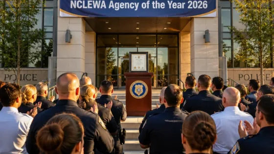 Wilmington Police honored as NCLEWA 2026 Agency of the Year