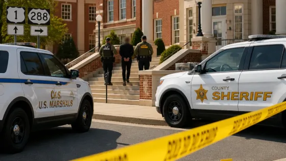 Woman accused in July slayings of two VDOT workers returned to Virginia, faces murder charges