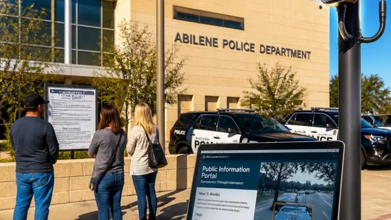 Abilene police launch public portal to explain Flock Safety camera program