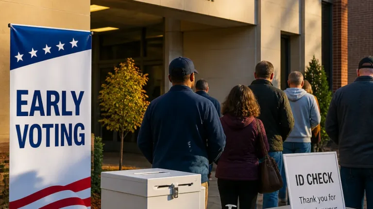 Alexandria polling sites open for early voting ahead of Nov. 3 general election