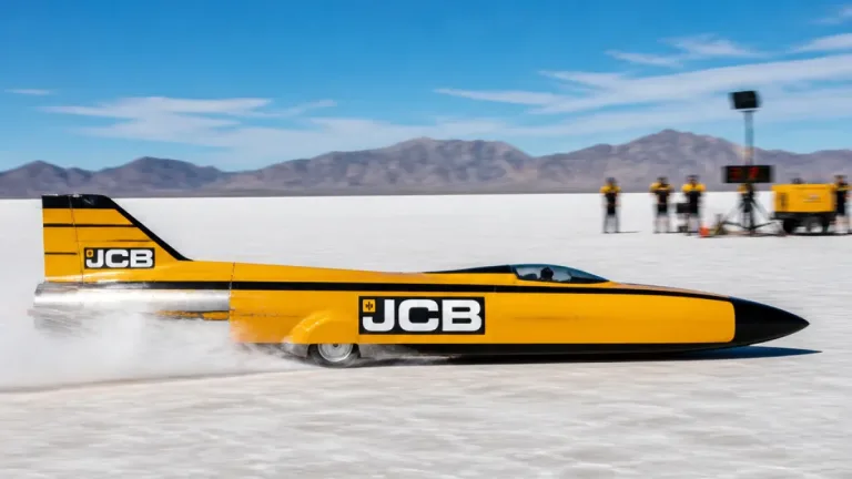 Andy Green returns to Bonneville in hydrogen-powered bid to top 350 mph diesel mark