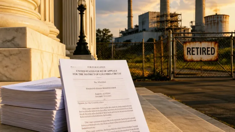 Appeals court says DOE unlawfully ordered Michigan coal plant kept open, rebukes emergency authority