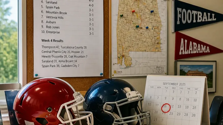 ASWA Week 4 rankings show early state-title contenders emerging across Alabama