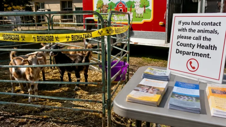 Baby goats at mobile petting zoo test positive for rabies; officials seek anyone who had contact