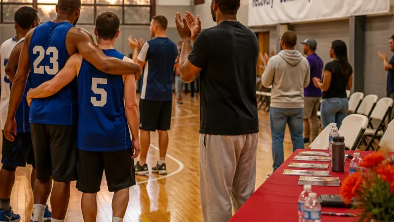 Beaumont recovery group uses basketball to celebrate sobriety and build community support