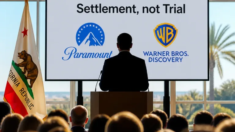 Becerra urges settlement in Paramount–WBD antitrust fight: 'Conference room, not courtroom'