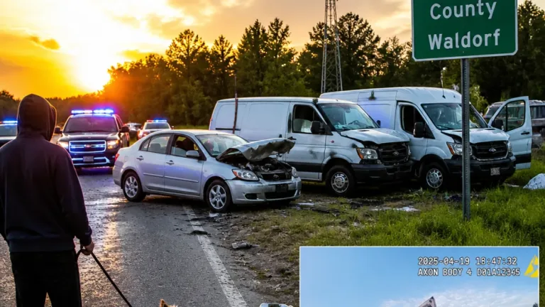 Body‑camera footage details traffic stop that escalated into deadly Waldorf crash