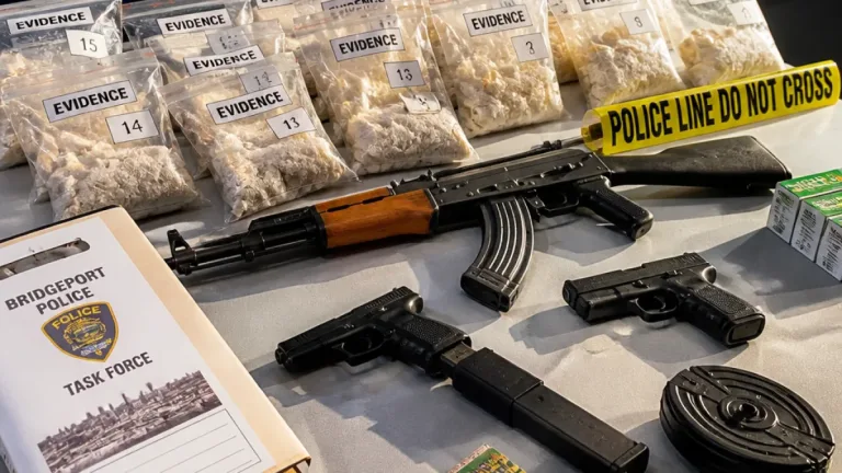 Bridgeport task force seizes suspected crack, multiple firearms in East End probe