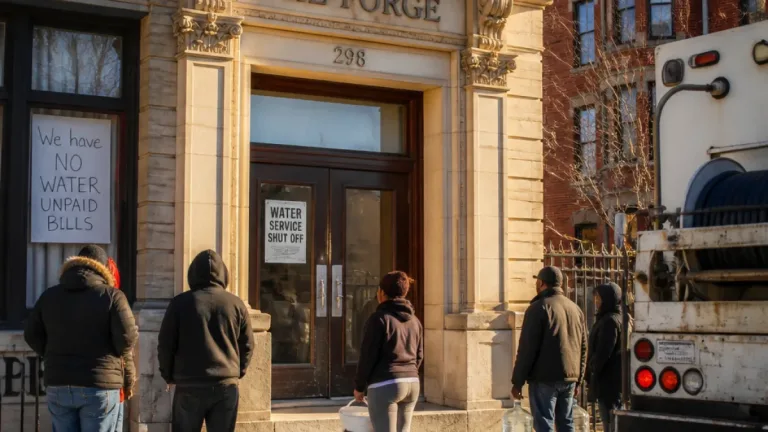 Buffalo tenants left without water after management failed to pay utility bills