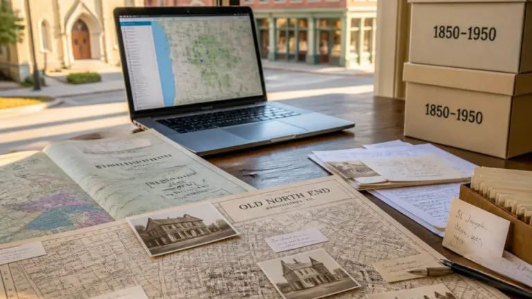 Burlington project maps 1850–1950 immigrant neighborhoods and institutions