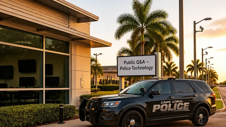 Cape Coral halts license-plate readers as police weigh privacy, policing impacts