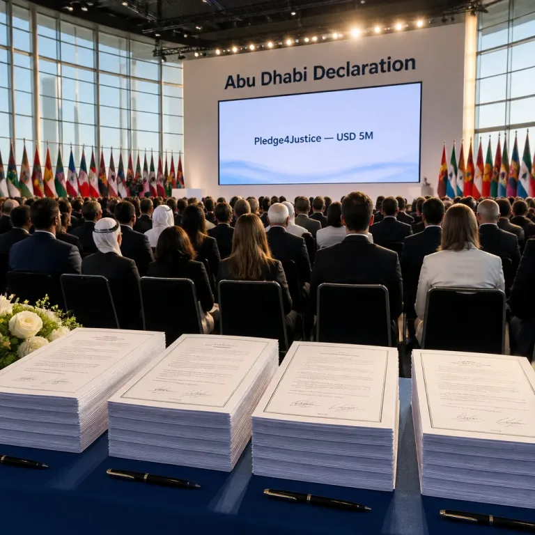 UN crime congress adopts Abu Dhabi Declaration and launches Pledge4Justice with $5M pledge