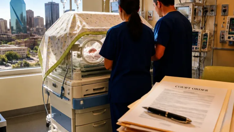 Dallas judge orders life-saving care as surrogate gives birth amid national legal fight