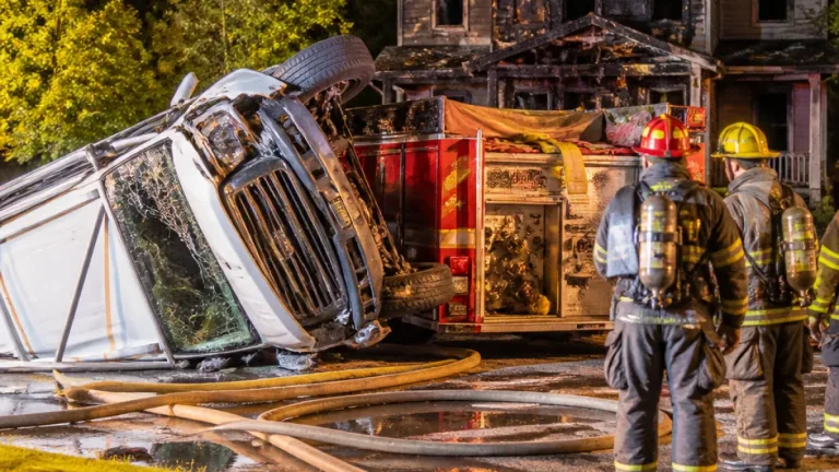 Dalton man accused of stealing rescue truck amid house fire, crashing into fire engine