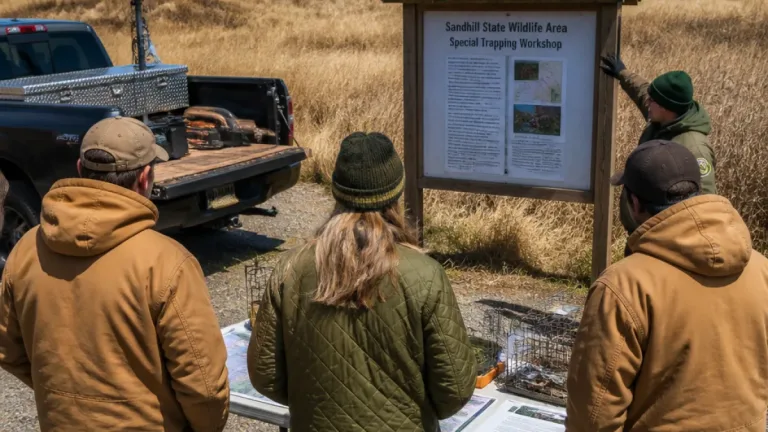 DNR opens applications for special trapping season at Sandhill State Wildlife Area