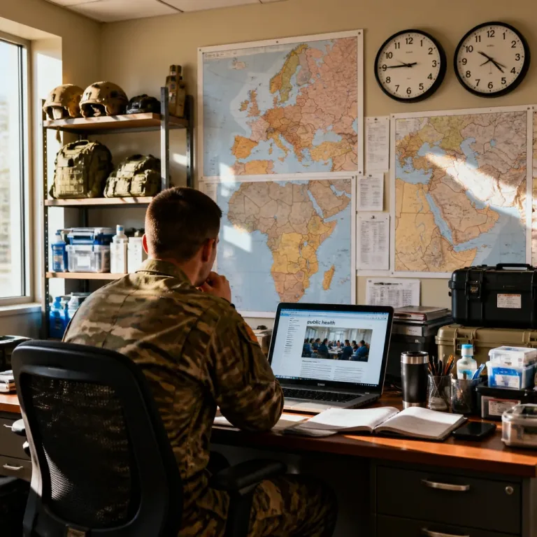 Army Environmental Health NCO balances Europe mission while finishing public health degree
