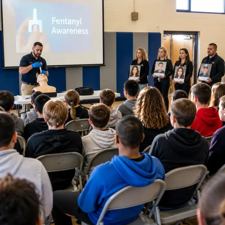 Oklahoma assembly teaches middle schoolers about fentanyl after new state law