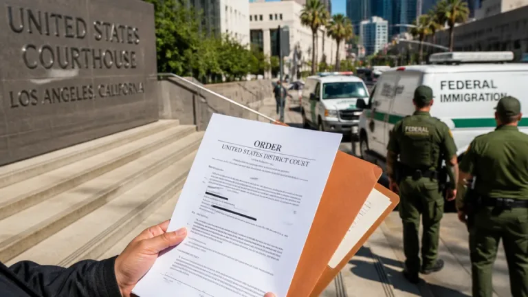 Federal judge bars most warrantless immigration arrests across Southern California