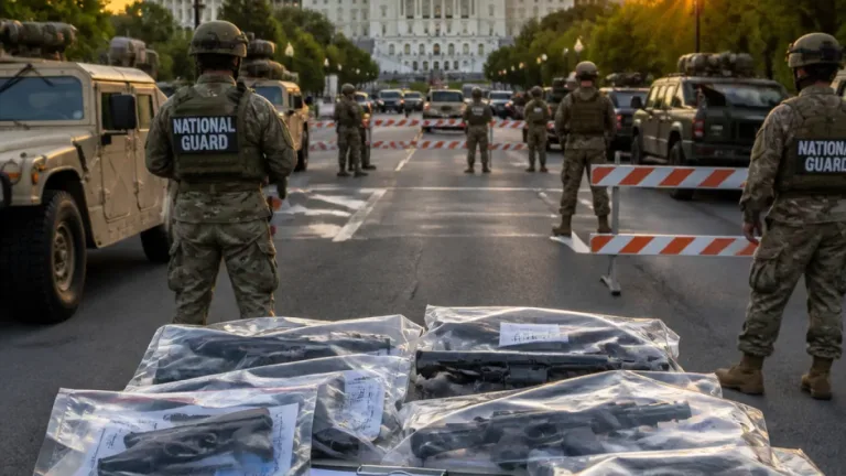 Federal task force cites sharp crime drops as National Guard presence in D.C. continues