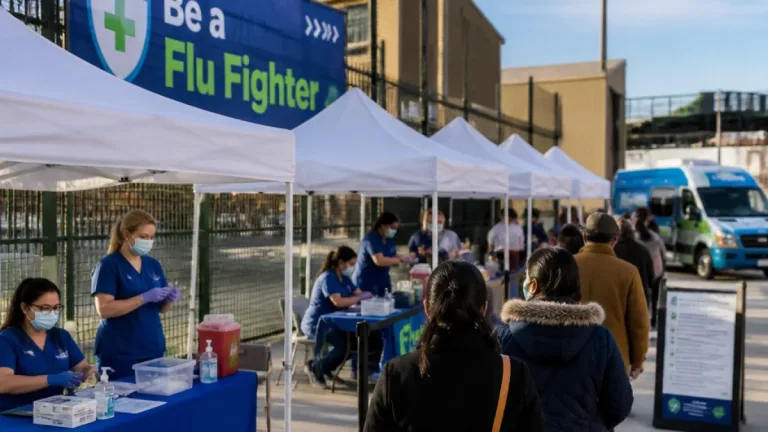 Fort Wayne community launches Super Shot 'Be a Flu Fighter' campaign to boost vaccination rates