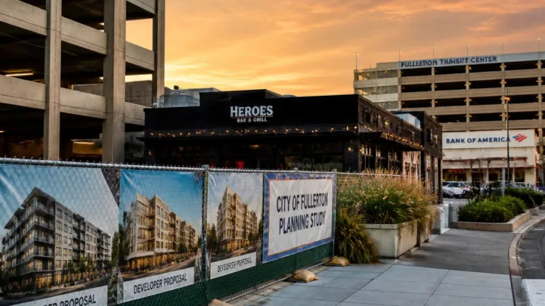 Fullerton Council opens door to building housing on three downtown parking sites