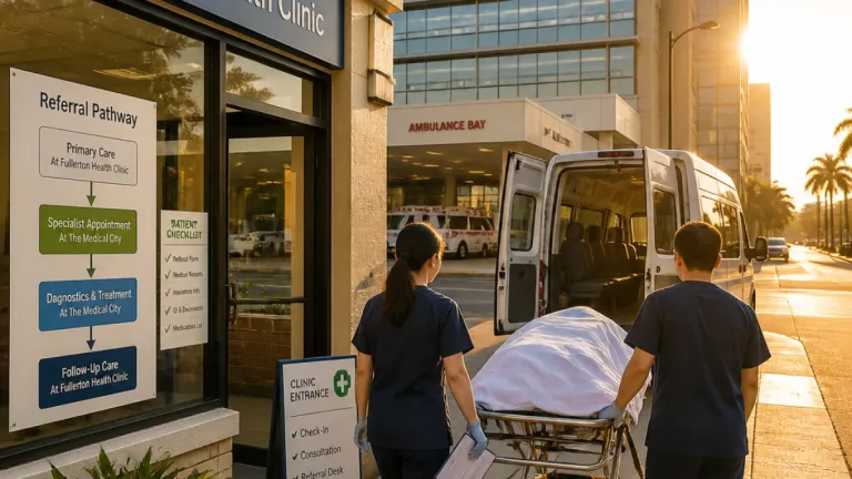Fullerton-linked health network launches coordinated referral system with hospital partner
