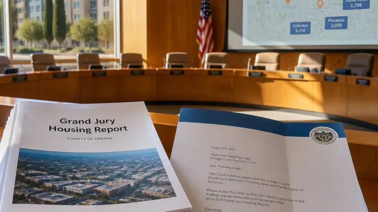 Fullerton to tell grand jury housing targets are unrealistic, urges student housing to count