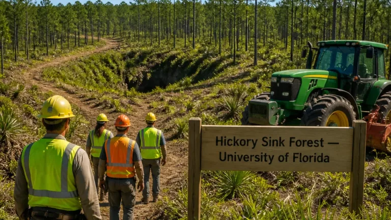 Gainesville-area Hickory Sink Forest to become UF teaching forest after 2,660-acre acquisition