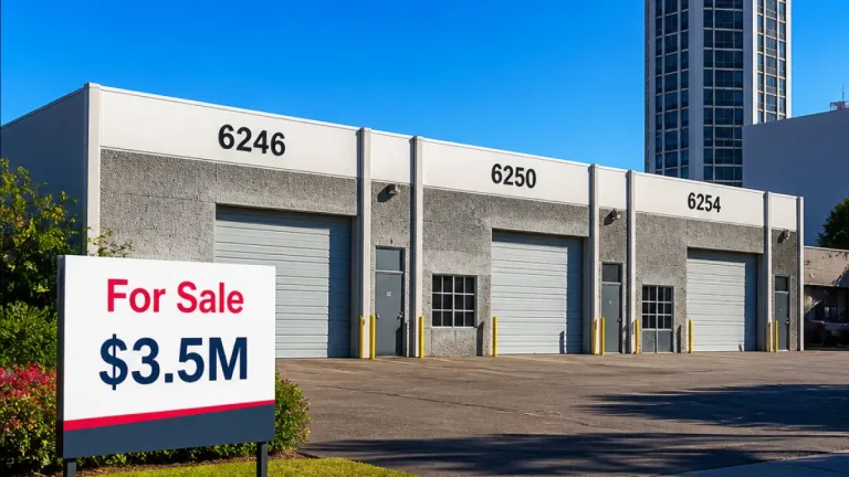 Glendale industrial site at 6246-6254 San Fernando Road listed for $3.5 million