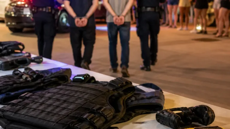 Glendale police arrest two after videos show armed private guards threatening partygoers