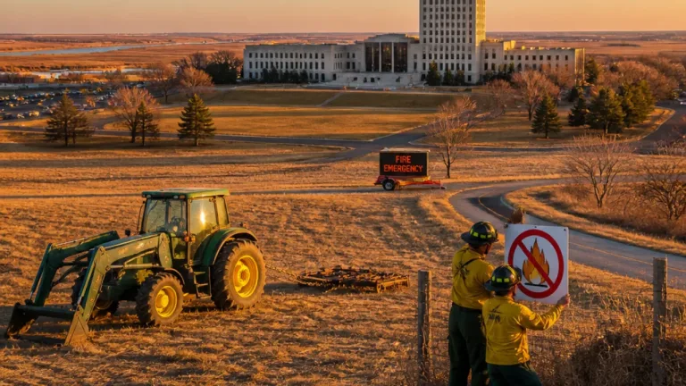 Governor declares statewide fire emergency as drought raises wildfire threat