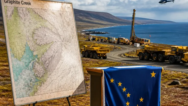Governor Dunleavy spotlights Graphite Creek as a potential U.S. graphite lifeline