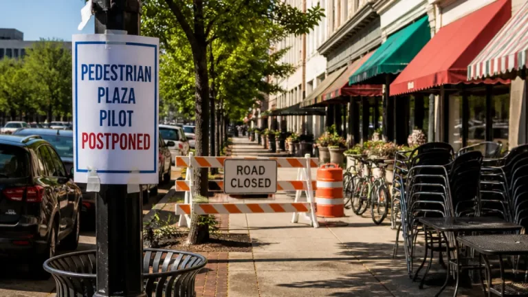 Greensboro delays South Elm pedestrian plaza pilot after downtown concerns