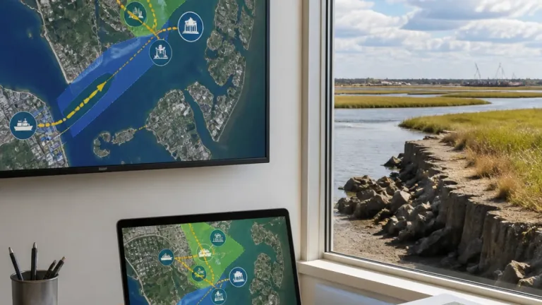 Hampton-area tool links dredged sediment with wetland restoration opportunities