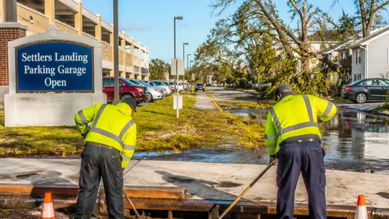 Hampton residents brace for coastal storm as city clears drains, opens parking garage