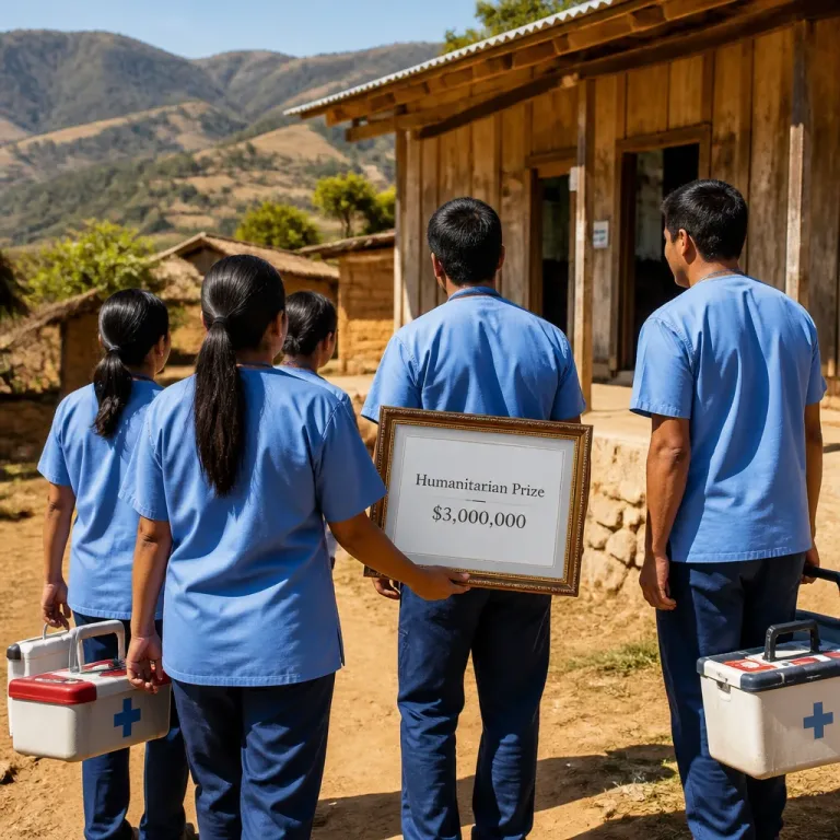 Small, community-driven health program wins $3 million Hilton prize for expanding care to remote areas