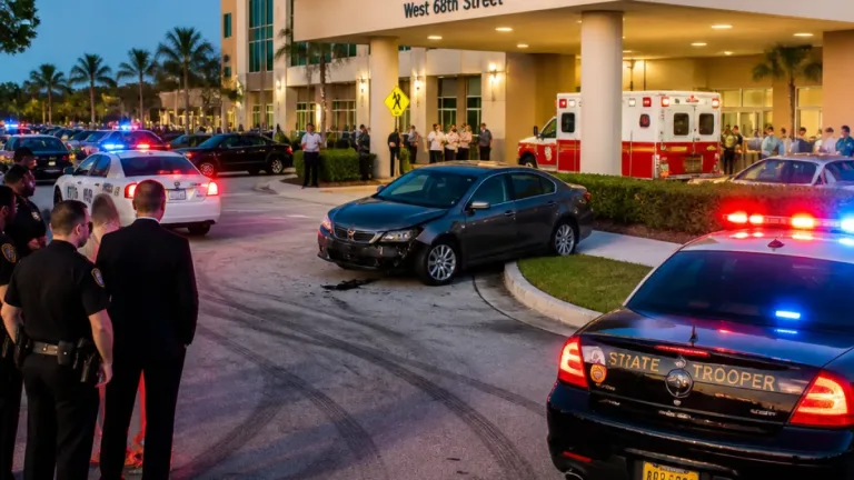 Hialeah carjacking suspect captured after chase that began at Palmetto Hospital
